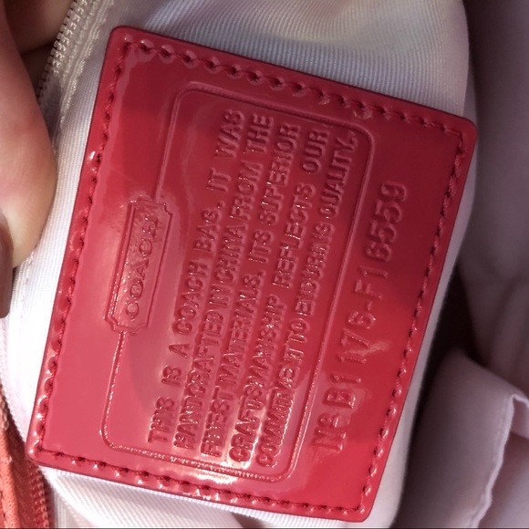 Rare Vintage Limited Edition Pink Coach Bag - Picture 4 of 4